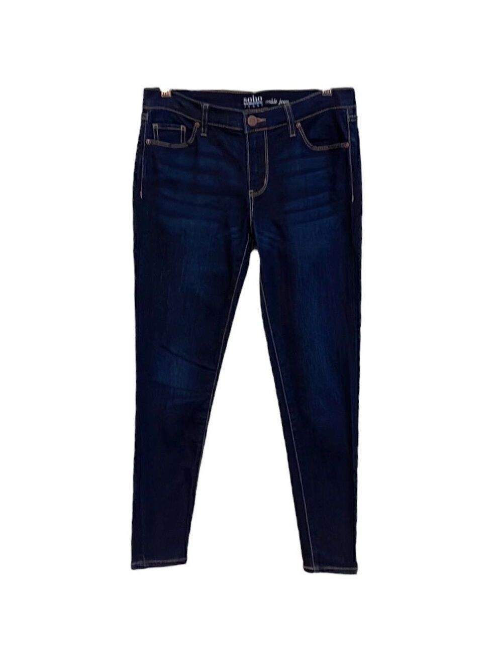 Soho Ankle Jeans. Women’s Size 4. Dark Wash. Cropped Ankle. - Picture 1 of 6